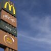 マクドナルドの看板